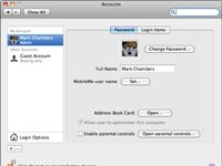 Cómo eliminar una cuenta de usuario en Mac OS X Snow Leopard