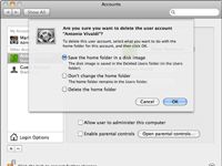 Cómo eliminar una cuenta de usuario en Mac OS X Snow Leopard