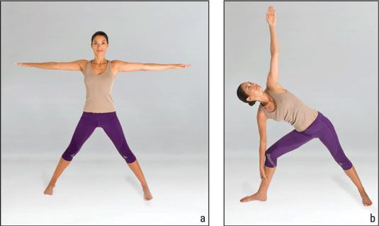 ¿Cómo hacer el triángulo (trikonasana utthita) postura en el yoga