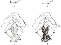 Cómo dibujar patrones de ropa y estampados