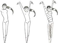 Cómo dibujar saltos de moda y saltos