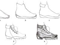 Cómo dibujar zapatos de moda