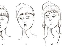 Cómo dibujar sombreros de moda