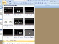Cómo duplicar una diapositiva de PowerPoint 2007
