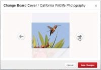 ¿Cómo editar un tablero de Pinterest's cover image