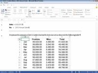 Cómo incrustar y vincular datos de Excel 2013 en la palabra 2013