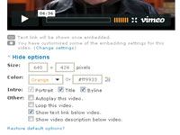 Cómo insertar vídeos con vimeo