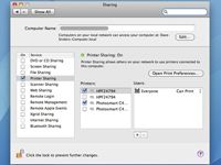 Cómo activar el uso compartido de archivos en Mac OS X Snow Leopard