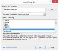 Cómo introducir una función en Excel con el comando función