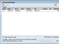 ¿Cómo encontrar una transacción en su Quicken 2010 registro