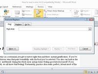 ¿Cómo encontrar el texto en Word 2010 basado en el formato