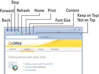 Cómo obtener ayuda en Excel 2010