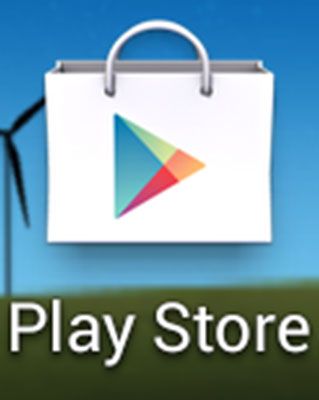 El icono de Play Store.