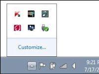 ���� - Cómo ocultar el centro de icono de notificación de la acción en Windows 7