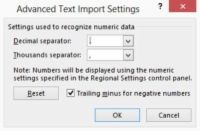 Cómo importar texto directamente en Excel 2013