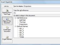 ¿Cómo insertar un hipervínculo a una celda diferente en un libro de Excel 2010