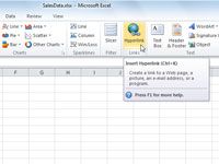 ¿Cómo insertar un hipervínculo a un sitio Web o archivo en Excel 2010