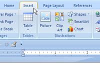 ¿Cómo insertar números de página en Word 2007