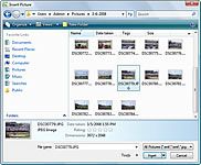 Cómo insertar imágenes desde archivos de gráficos en Excel 2007