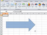 ¿Cómo insertar figuras en una hoja de cálculo de Excel 2007