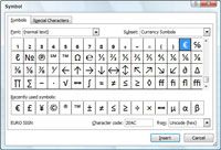 ¿Cómo insertar símbolos y caracteres especiales en Excel 2007