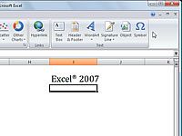 ¿Cómo insertar símbolos y caracteres especiales en Excel 2007