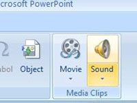 ¿Cómo insertar tu lista de reproducción de sonido en la diapositiva de PowerPoint 2007
