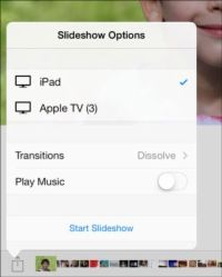 Cómo lanzar pases de diapositivas de su ipad