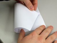 ¿Cómo hacer un copo de nieve de papel de cinco puntas