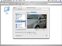 ¿Cómo hacer un protector de pantalla de sus fotos en un Mac