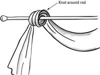 Cómo hacer guirnaldas bufanda para sus ventanas