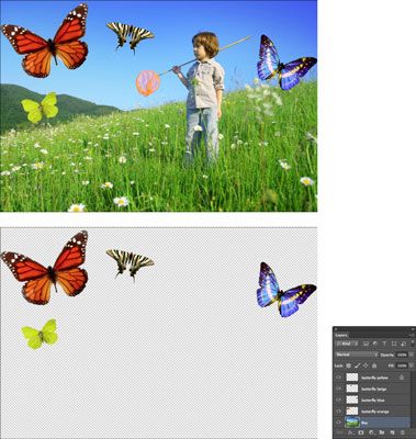 ¿Cómo manejar las capas en Photoshop CS6