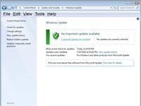 Cómo comprobar manualmente si hay actualizaciones de Windows 7