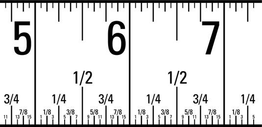 Este diseño cinta métrica particular es perfecta para muchos planes de colmena porque las marcas incluyen