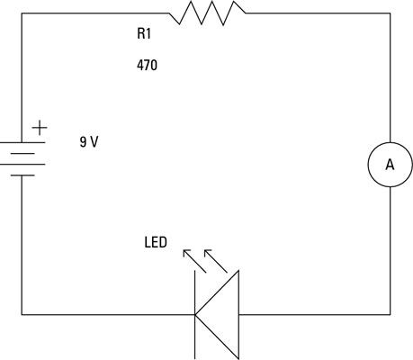 ���� - Cómo medir la corriente en un circuito electrónico