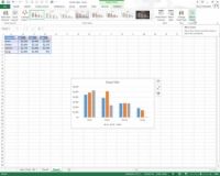 Cómo mover gráficos incrustados a hojas de gráficos en Excel 2013