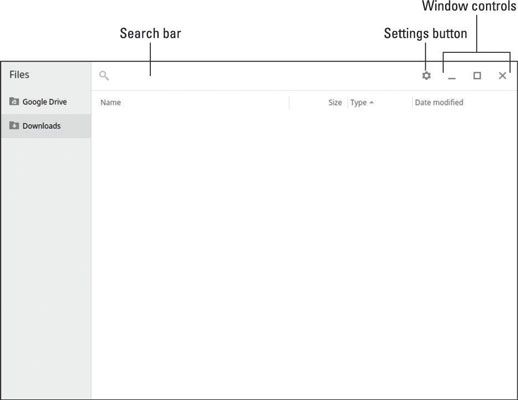 ���� - Cómo navegar por los archivos de la Chromebook