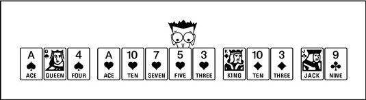 ���� - Cómo pasar sus tarjetas en un juego de corazones