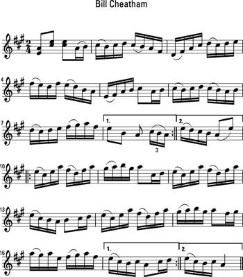 Cómo jugar inclinándose patrones en bluegrass tocar el violín