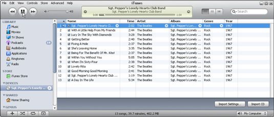 ���� - Cómo reproducir pistas de CD en iTunes