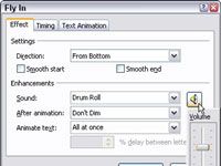 Cómo reproducir sonidos con animaciones en presentaciones de PowerPoint 2007