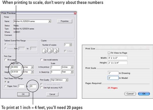 ���� - Cómo imprimir en escala de Google SketchUp 8