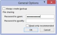 Cómo proteger su libro de Excel al guardar el archivo