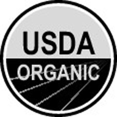 El USDA's seal confirms that a product is organic according to its standards.