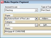 Cómo registrar un pago del préstamo en Quicken 2010