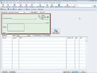 Cómo grabar e imprimir cheques en QuickBooks 2012