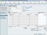 Cómo registrar los pagos de los clientes en QuickBooks 2010