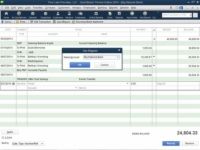 Cómo registrar las operaciones de registro en QuickBooks