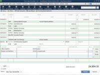 Cómo registrar las operaciones de registro en QuickBooks