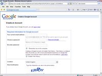 Cómo registrar una cuenta de google